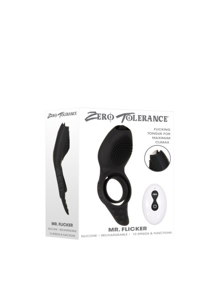 Anneau Pénis Zero Tolerance Zero Tolerance Noir