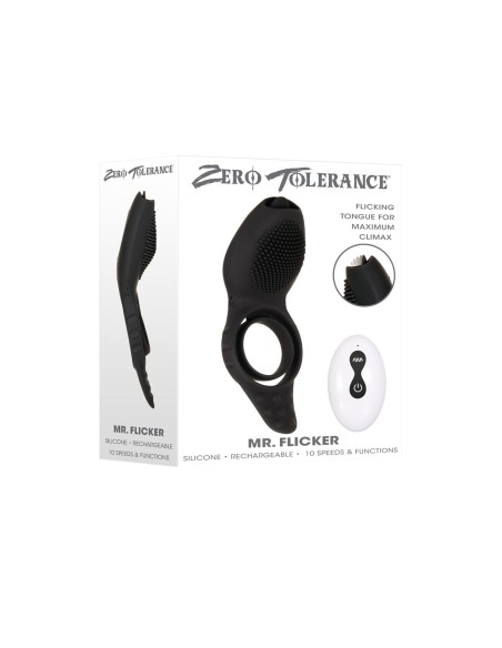 Anneau Pénis Zero Tolerance Zero Tolerance Noir