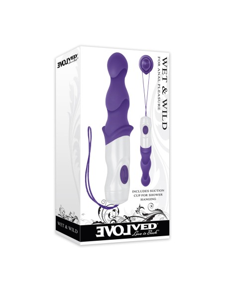 Vibromasseur anal Evolved Violet