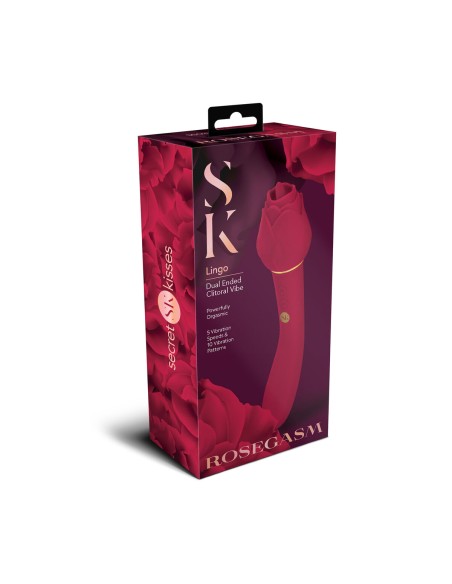 Stimulateur clitoridien Secret Kisses Rouge