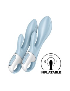 Vibration de Stimulation Double Satisfyer Bleu 2