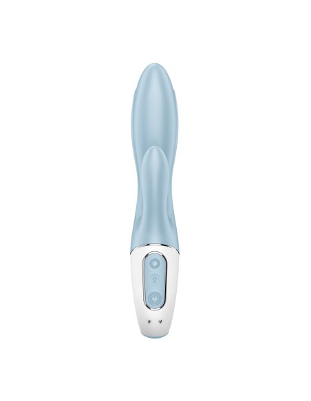 Vibration de Stimulation Double Satisfyer Bleu
