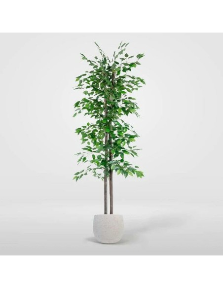 Arbre Home ESPRIT Polyester Bois 80 x 80 x 180 cm