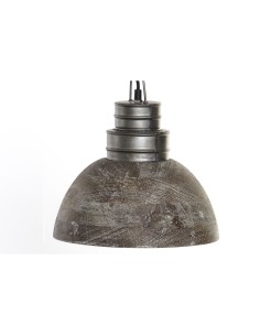 Suspension Home ESPRIT Métal Bois de manguier 25 W 29 x 29 x 28 cm