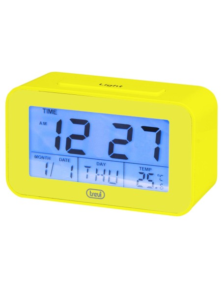 Réveil Trevi SLD 3P50 Jaune Bleu