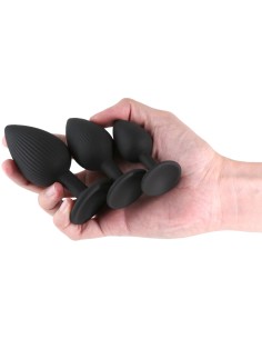 Plug Anal NS Novelties Renegade Noir (8,9 cm) 2