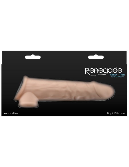 Manchon de pénis NS Novelties Renegade Viande 19,4 x 3,8 x 6 cm Ø 3,8 cm