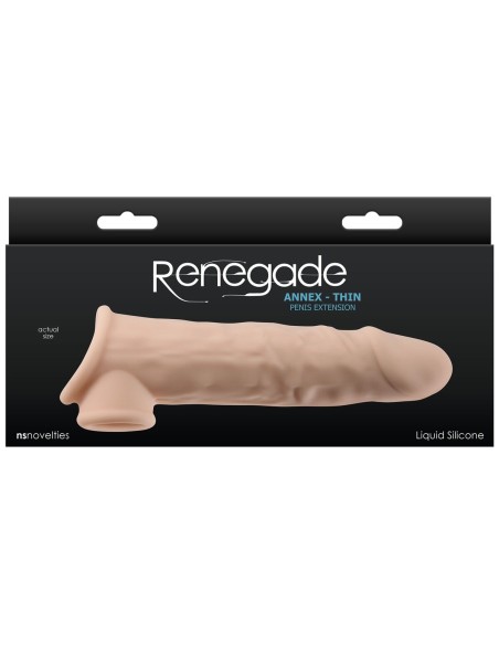 Manchon de pénis NS Novelties Renegade Viande 19,4 x 3,8 x 6 cm Ø 3,8 cm