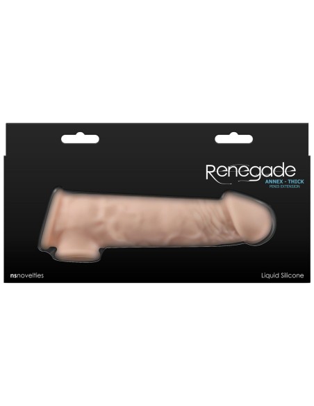 Manchon de pénis NS Novelties Renegade Viande 18,6 x 4,3 x 5,5 cm