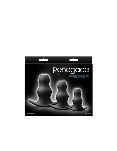 Plug Anal NS Novelties Renegade Noir (8,3 cm) (8,9 cm) (6,4 cm)
