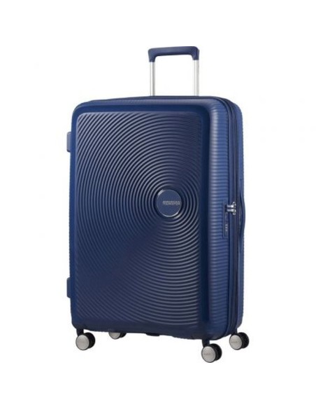 Grande valise American Tourister SoundBox Spinner Bleu 110 L 77 x 51,5 x 32,5 cm