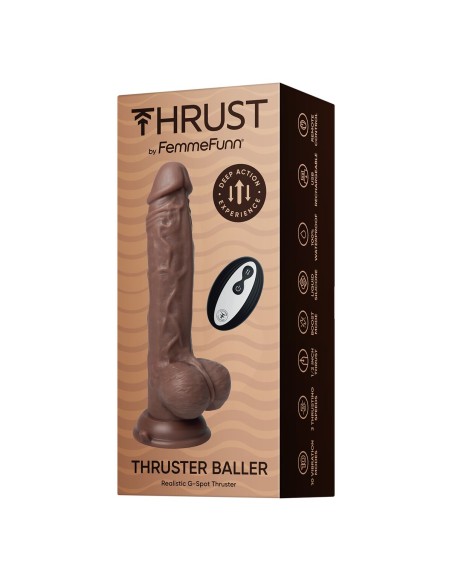 Vibromasseur réaliste FemmeFunn Thrust Silicone ABS Ø 4,1 cm (15,7 cm)