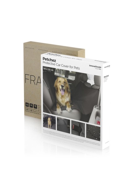 Housse de Protection de Voiture pour Animaux Petchez InnovaGoods