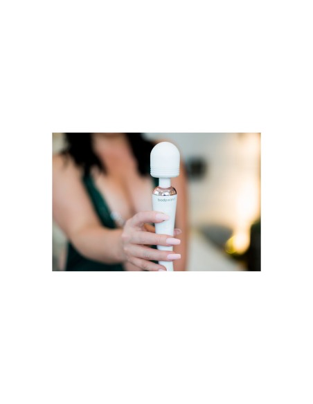 PalmPower -Recharge deMasseur PalmPower Curve Bodywand Bodywand Curve Blanc