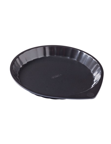 Moule à gâteaux Pyrex Magic Noir Métal Plat Rond Ø 27 cm 6 Unités