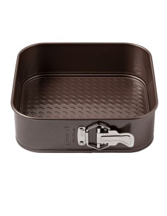 Moule amovible Pyrex Asimetria Carré Noir Métal (4 Unités) 2
