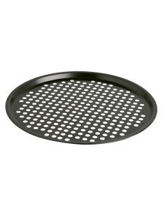 Moule à pizza Quid Sweet Grey Noir Métal 30 x 0,9 cm (12 Unités) 2