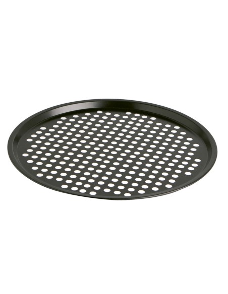 Moule à pizza Quid Sweet Grey Noir Métal 30 x 0,9 cm (12 Unités)