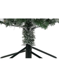 Sapin de Noël DKD Home Decor Blanc Vert Polyéthylène Enneigé 140 x 140 x 210 cm 2