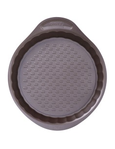Moule pour four Pyrex Asimetria Rond Noir 25 cm (6 Unités) 2