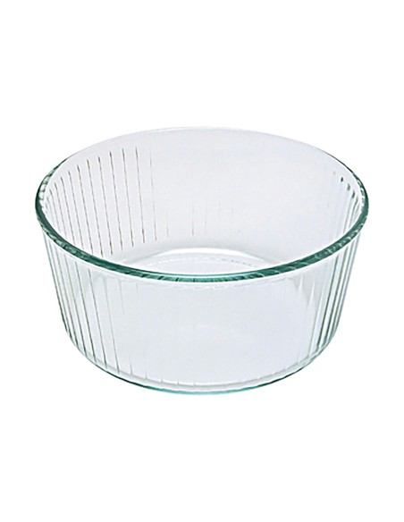 Moule pour four Pyrex Classic Soufflé 21 x 21 x 10 cm Transparent verre (4 Unités)