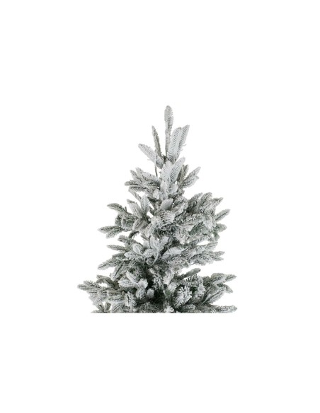 Sapin de Noël DKD Home Decor Blanc Vert Polyéthylène Enneigé 140 x 140 x 210 cm