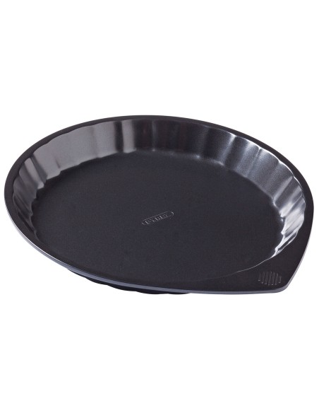 Moule à gâteaux Pyrex Magic Noir Métal Plat Rond Ø 30 cm 6 Unités