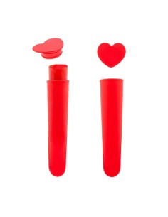 Moule en Silicone avec couvercle pour Glaces Koala Eco Friendly 2 Unités Rouge Plastique 19 x 6 x 6 cm