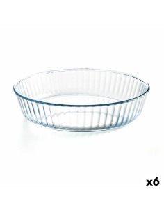 Moule pour four Ô Cuisine Rond 26 x 26 x 5,9 cm Transparent (6 Unités)