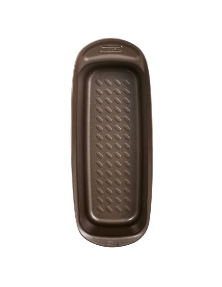 Moule pour four Pyrex Asimetria Rectangulaire Noir Métal Ø 30 cm (6 Unités)