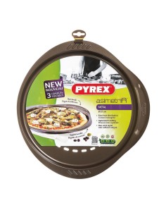 Moule à pizza Pyrex Asimetria Métal Ø 32 cm (6 Unités) 2