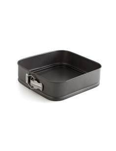 Moule à pâtisserie Quid Sweet Grey Noir Métal 24 cm (12 Unités) 2