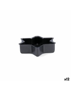 Moule à pâtisserie Quid Sweet Grey Gris Métal 21 x 5 cm (12 Unités)