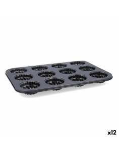 Moule à pâtisserie Quid Sweet Grey Gris (12 Unités)