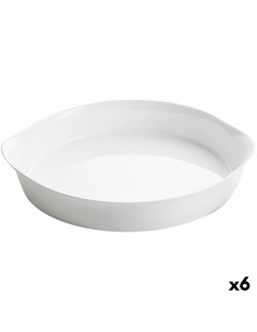 Moule à gâteaux Luminarc Smart Cuisine Blanc verre Rond Ø 28 cm 6 Unités