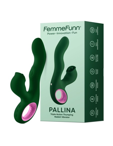 Vibrateur G-Spot FemmeFunn Vert