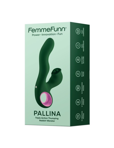 Vibrateur G-Spot FemmeFunn Vert