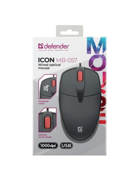 Souris Optique Defender DEFENDER ICON MB-057 Noir