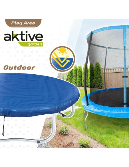 Toile de protection Aktive Trampoline Bleu Ø 366 cm (6 Unités)