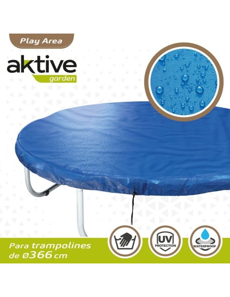 Toile de protection Aktive Trampoline Bleu Ø 366 cm (6 Unités)