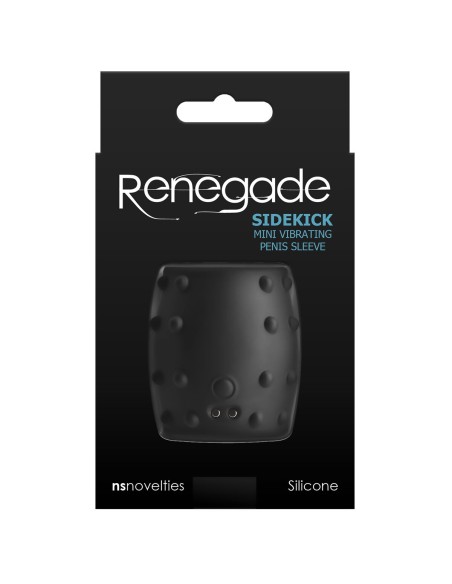 Manchon de pénis NS Novelties Renegade Noir Ø 4,5 cm