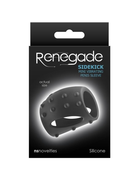 Manchon de pénis NS Novelties Renegade Noir Ø 4,5 cm