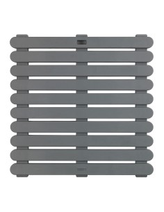 Parquet Wenko 22947100  Plastique Intérieur/Extérieur 55 x 55 cm Gris foncé