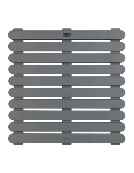 Parquet Wenko 22947100  Plastique Intérieur/Extérieur 55 x 55 cm Gris foncé