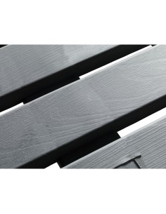 Parquet Wenko 22947100  Plastique Intérieur/Extérieur 55 x 55 cm Gris foncé 2