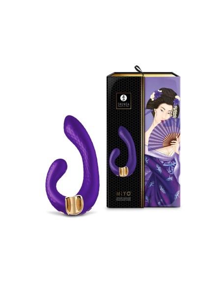Vibration de Stimulation Double Shunga Miyo Violet