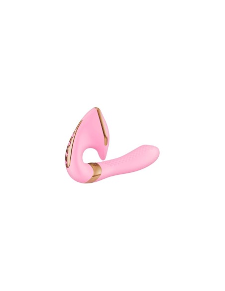 Vibration de Stimulation Double Shunga Soyo Rose clair