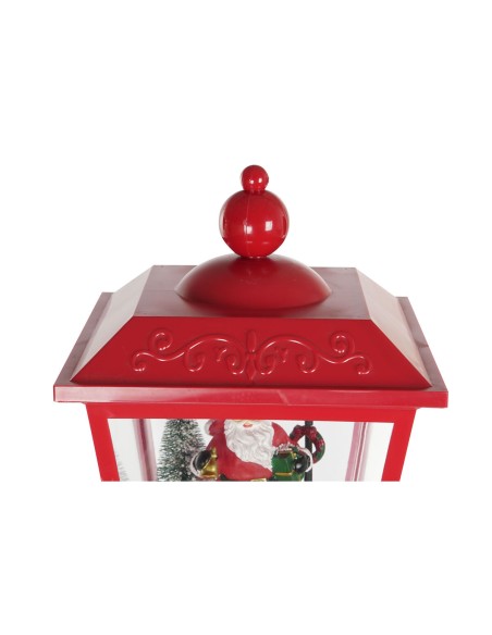 Lampadaire DKD Home Decor Blanc Rouge Métal 30 x 30 x 180 cm