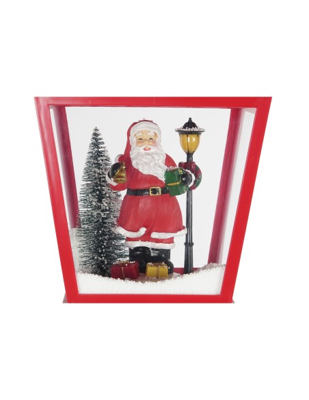 Lampadaire DKD Home Decor Blanc Rouge Métal 30 x 30 x 180 cm