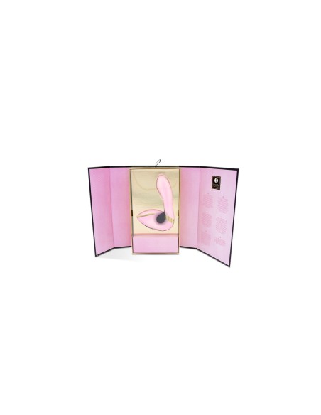 Vibration de Stimulation Double Shunga Soyo Rose clair